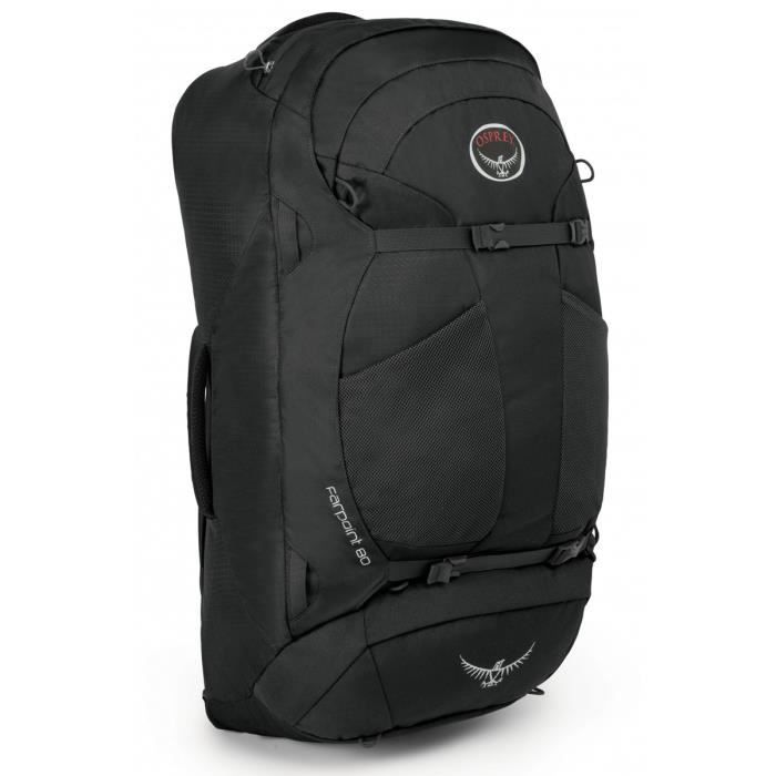 Osprey Sac de voyage Farpoint 80 Femme Volcanic Grey