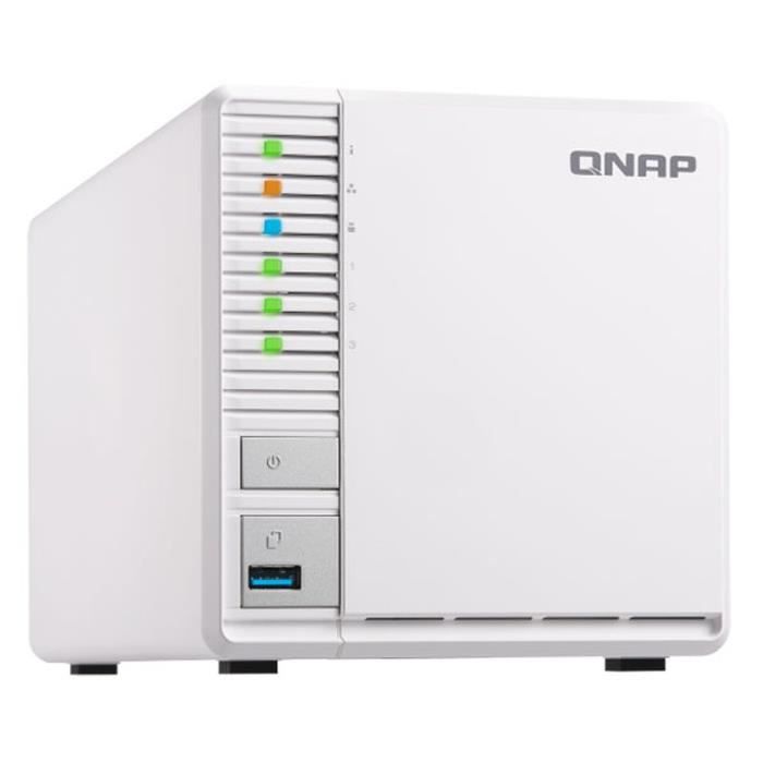 QNAP - Serveur de Stockage (NAS) - TS-328 - 3 Baies - Boitier nu