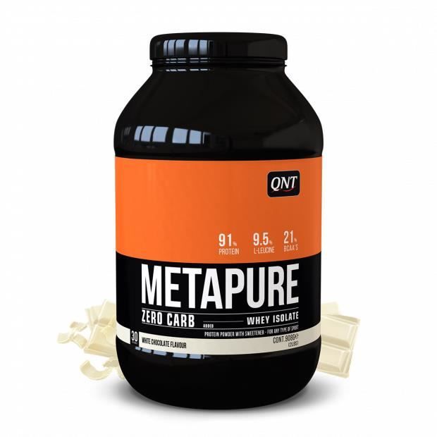 Metapure Whey Protein Isolate Chocolat Blanc 908 g
