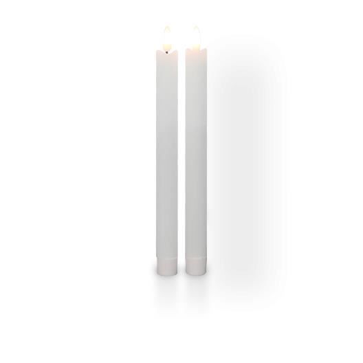 Chandelle Led Ivoire Flamme Réaliste x2 10