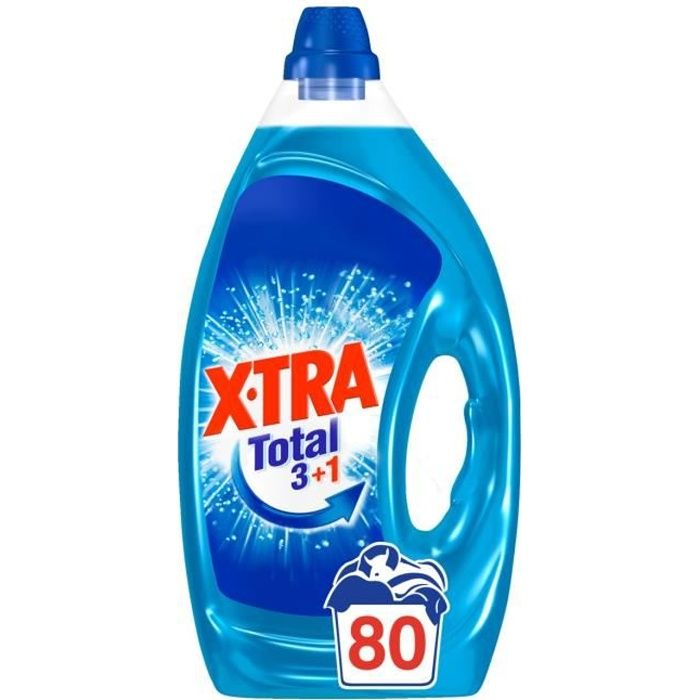 X•TRA TOTAL Lessive - 4 L