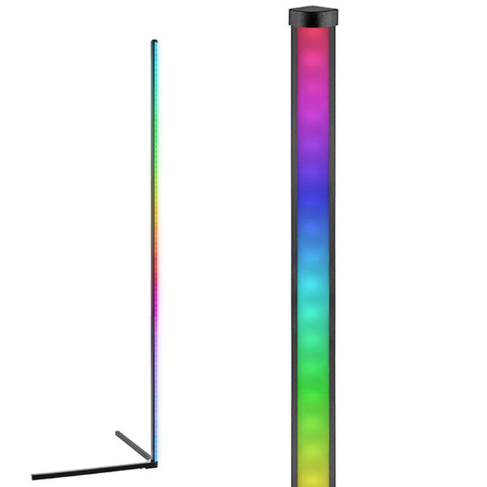 Lampe décorative - TRACER - Smart Corner - RGB - 12 modes déclairage - Télécommande