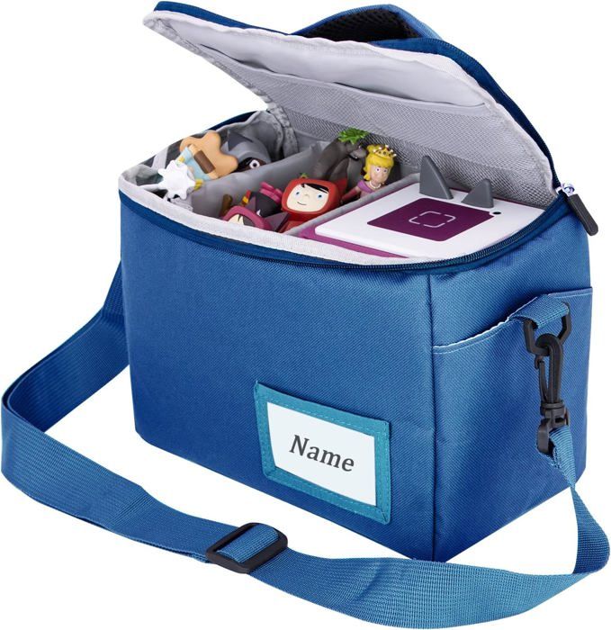 Sac à Dos LoDrid Pour Tonie Box – étui Transport Avec Plein De Poches Pour écouteurs, Chargeur Et Accessoires, Rangement Malin Pour Lecteur Audio (design Déposé