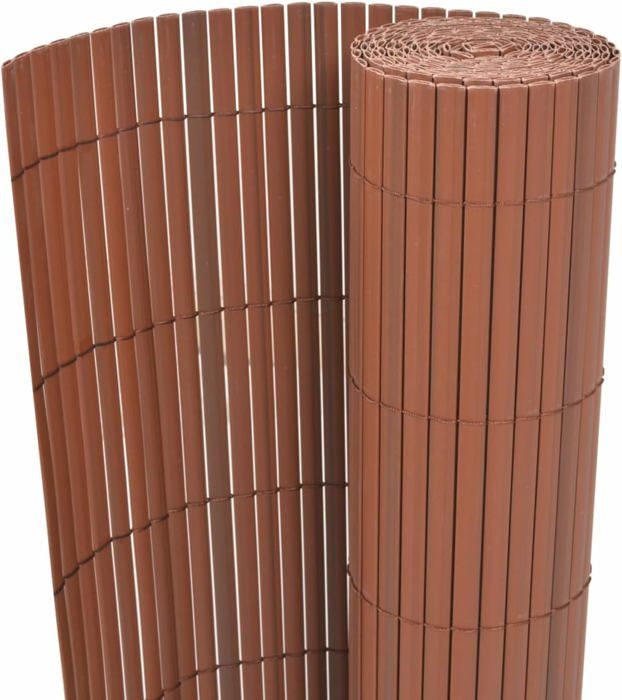 Petite Clôture de jardin classique 3,2 m marron PROSPERPLAST Garden Classic