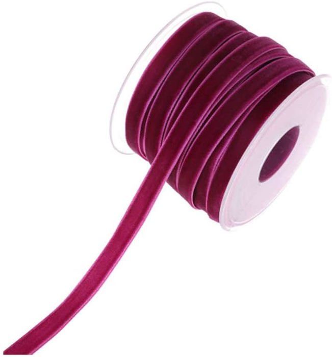 Ruban De Velours De 10 M De Long Pour Projets D'artisanat De