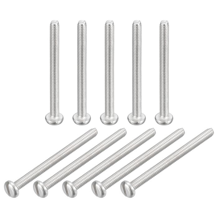 Vis fendue SOURCING MAP 50Pcs M2x25 mm Acier Inoxydable 304 Machine Vis Conduire Obligatoire Diriger Vis Boulons