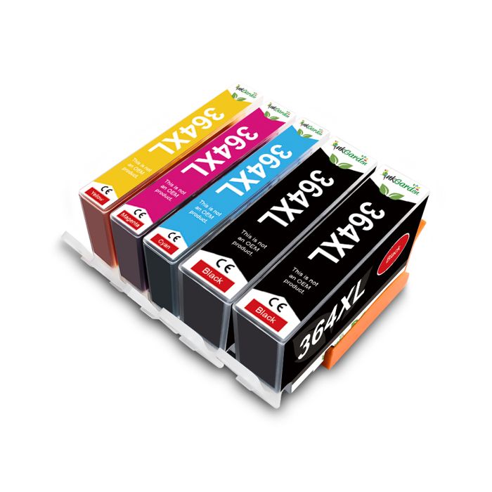 Cartouches D'encre Compatibles HP 364XL - Lot Pour Imprimante HP Photosmart 6510 Et Autres - K2Print - Neuf