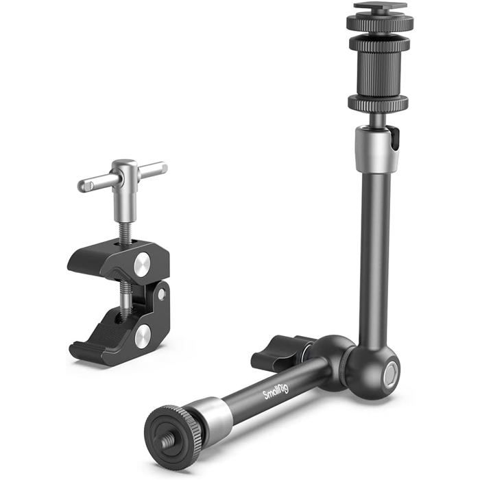 SmallRig 3726 Crab-Shaped Clamp and Magic Arm (11) with Cold Shoe SmallRig 3726 Crab-Shaped Clamp and Magic Arm (11) with Cold Shoe