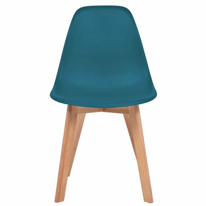 Chaises à manger - CLOUD - 6 PCS - Turquoise - plastique - Hauteur:79 cm S241