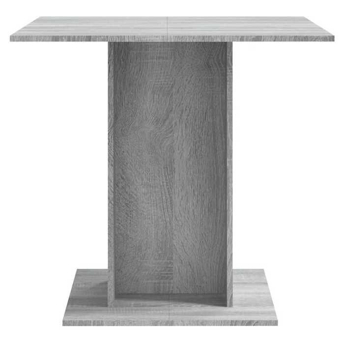 (NEW 2026)Table cuisine(Rectangle)SOLOMONGris Table à dîner - FAFA-TOP - Meuble de cuisine - Sonoma gris 80x80x75 cm - Bois dingé