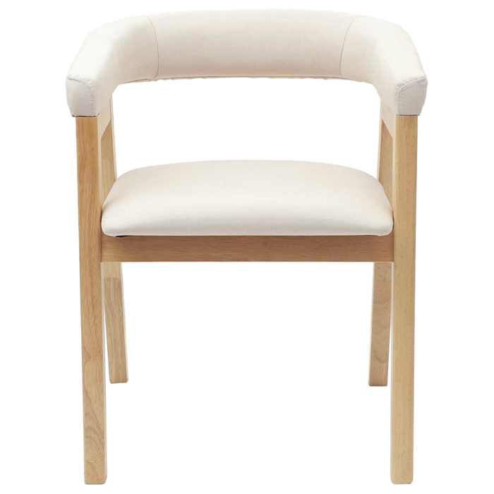 Chaises de salle à manger 2 pcs Naturel 54 x 57 x 73 cm_2 ans garantie_80855