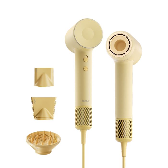 Sèche-cheveux ionique haute vitesse - Laifen SE 2 - 1500W - 6 modes de température de lair - Jaune