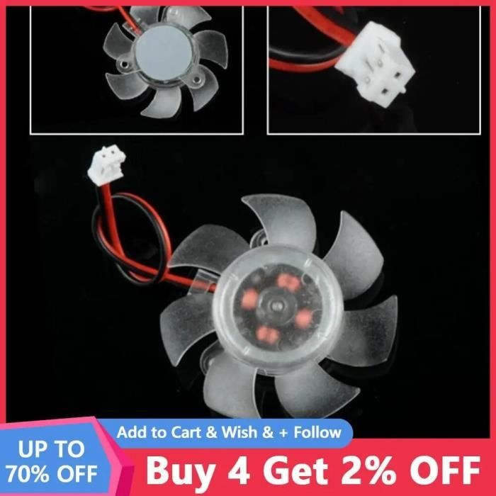 Ventilateur Mini Brushless 3010 DC - Vitesse Variable 4000-16000 Tr/min, 3.7V à 24V