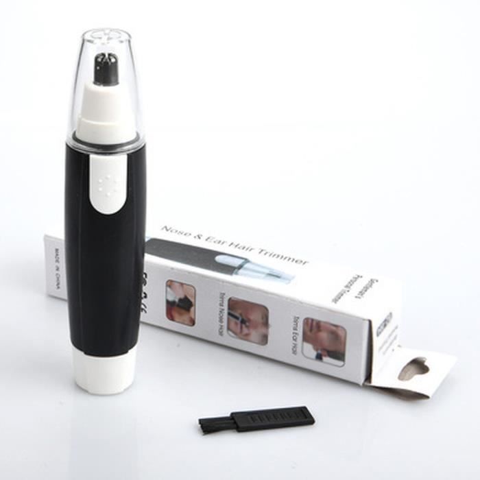 Tondeuse Électrique Pour Poils De Nez Et Oreilles - Rasoir De Précision - Argent