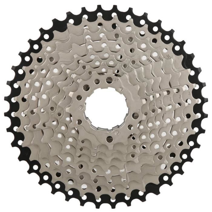 Roue libre de vélo DILWE - 25T 11 vitesses - Acier nickel-chrome - Pour