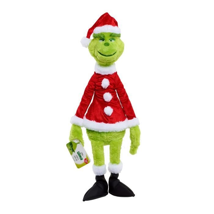 Peluche Ensemble-cadeau en peluche grinch avec costume de père