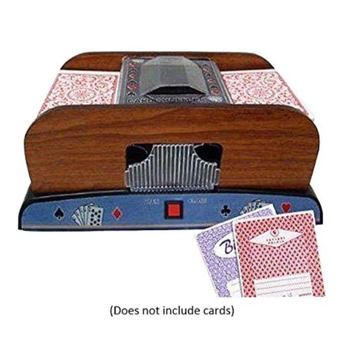 BRASSEURS - MÉLANGEUR DE CARTES AUTOMATIQUE POUR 2 JEUX BRASSEURS - MÉLANGEUR DE CARTES AUTOMATIQUE POUR 2 JEUX