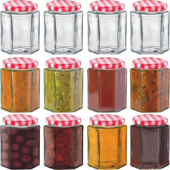 Lot De 3 Bouteilles En Verre 500ml HEFTMAN - Couvercles Hermétiques, Brosse De Nettoyage - Pour Boissons, Smoothies, Vinaigrettes HEFTMAN Lot 3