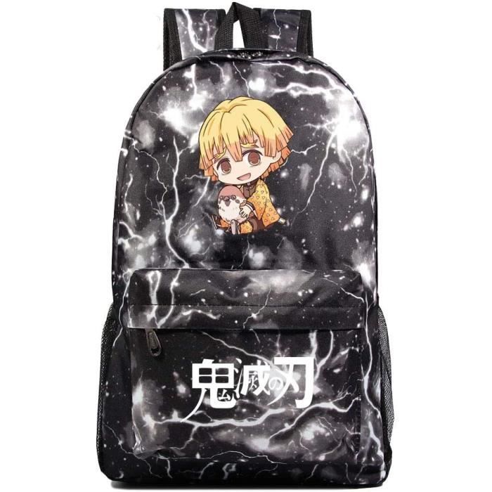 Sac à Dos K-Pop Demon - Style Anime Mignon, Fermeture éclair | Pour école, Cosplay, Halloween | 29x13x42cm, Léger