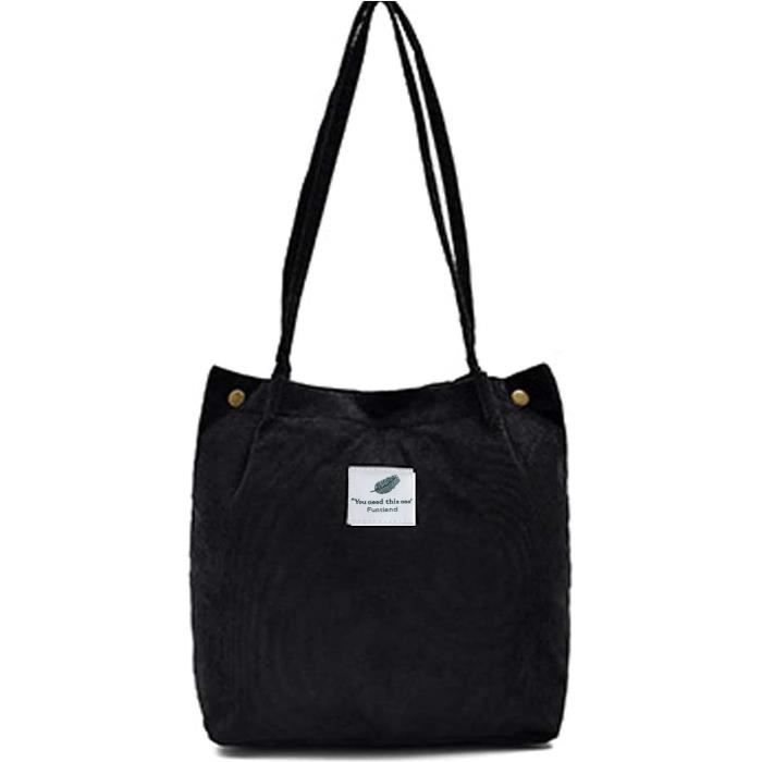 Grand Sac Bandouli re En Velours C tel Pour Femme Sac Main