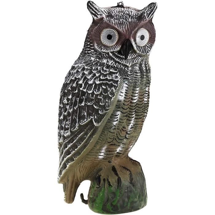 Petit Hibou solaire Lumineux - animaux solaires - décoration solaire