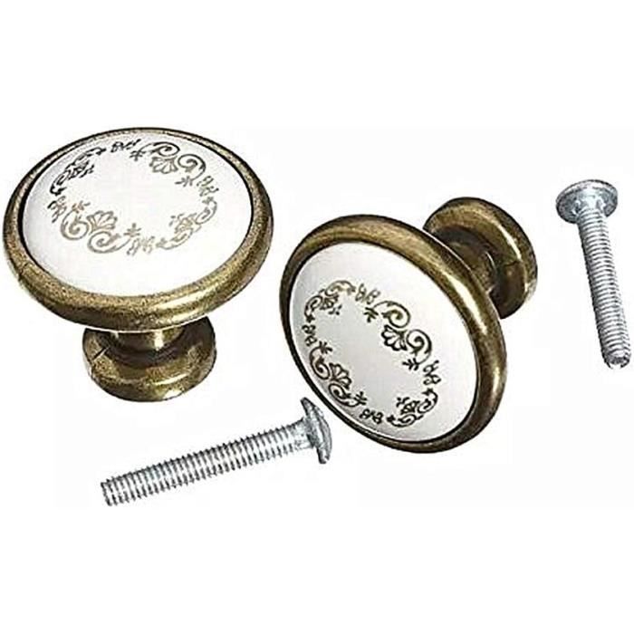 10 Pièces Boutons De Meuble, Poignee De Meuble Cuisine Poignée Meuble