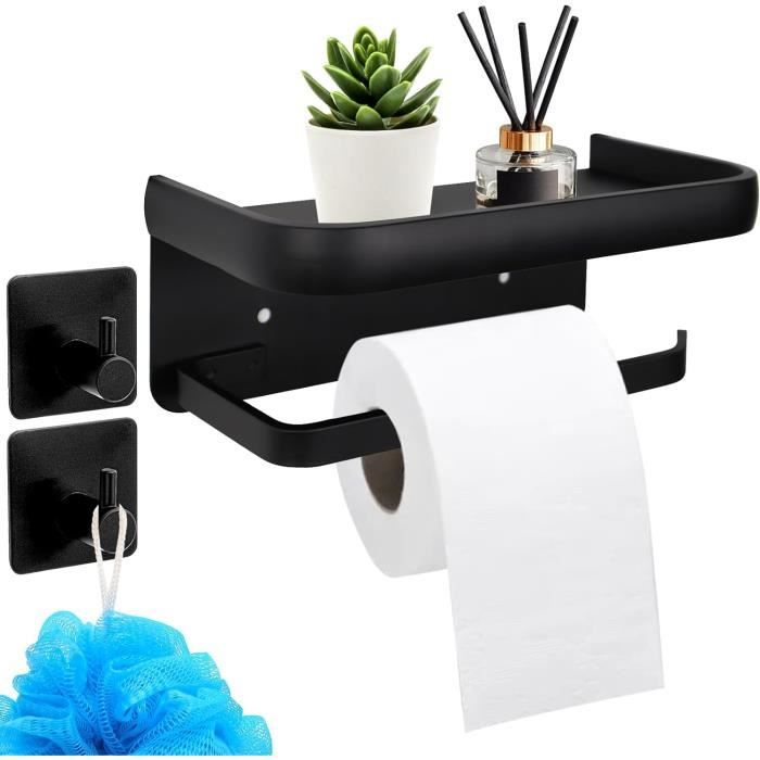Porte-Papier Toilette Sans Perçage, Porte-Papier Toilette Auto-Adhésif