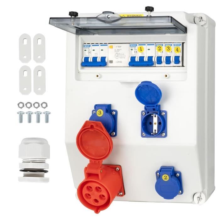 Coffret électrique De Chantier – Boîtier De Distribution, D'occasion Et Fonctionnel