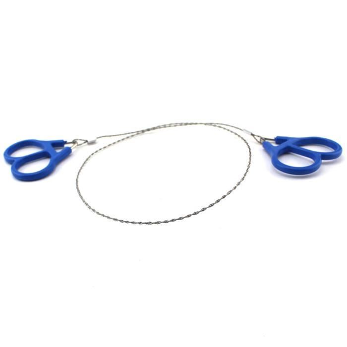 scie de fil dacier scie faites défiler loutil extérieur de survie de camping de voyage extérieur de voyage extérieur Scie de fil durgence scie de fil dacier scie faites défiler loutil extérieur de survie de camping de voyage extérieur de voyage extérieur Scie de fil durgence