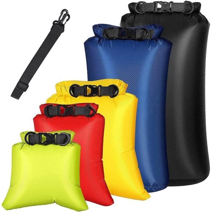 Sacs étanches Flottants 10l 20l, Sac De Rangement à Roulettes Pour Kayak Rafting Bateau Natation Plage Peche
