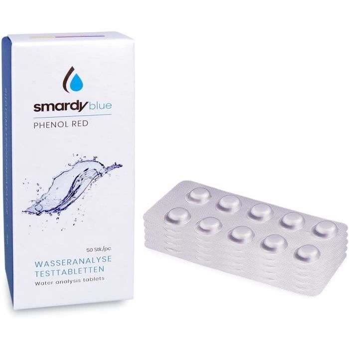 100 Compresse Reagenti Piscina 100 Pastiglie Reagenti DPD1 Per Piscina - Fenolo Rosso Per Test Del Cloro E PH (confezione 50+50) Test DPD1 Per Cloro PH