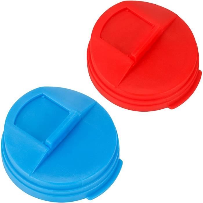 12 Couvercles Pour Boîtes De Conserve Et Nourriture - 3 Tailles, Réutilisables Et Lavables