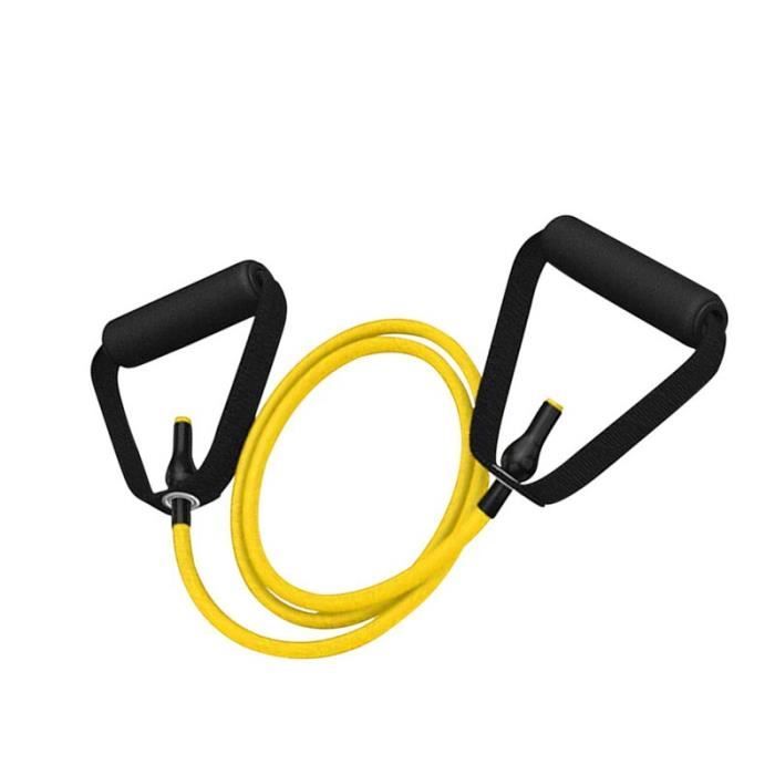 Bandes De Résistance élastiques Avec Poignées - 2 Pièces, Bleu Et Rouge, Pour Yoga, Fitness Et Musculation - 11