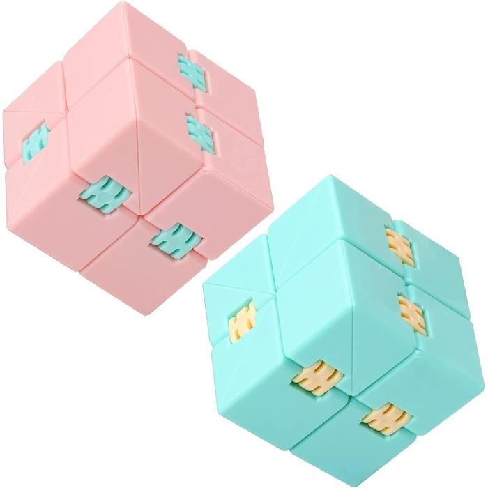 Cube Infini Anti-Stress Mini - Jouet Sensoriel Pour ADHD, Autisme Et Concentration