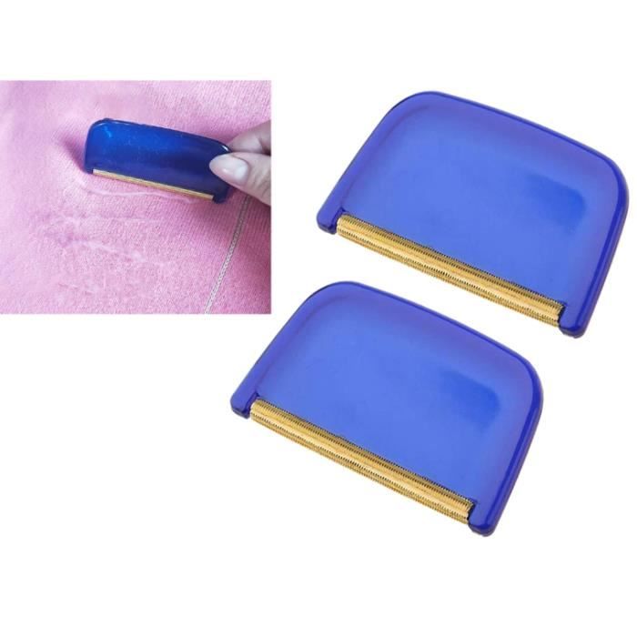 Brosse vêtement Cachemire Peigne en Laine Rasoir Anti bouloche Rasoir Peigne pour de Pilling Vêtements Tricots tapis canapé 2pcs