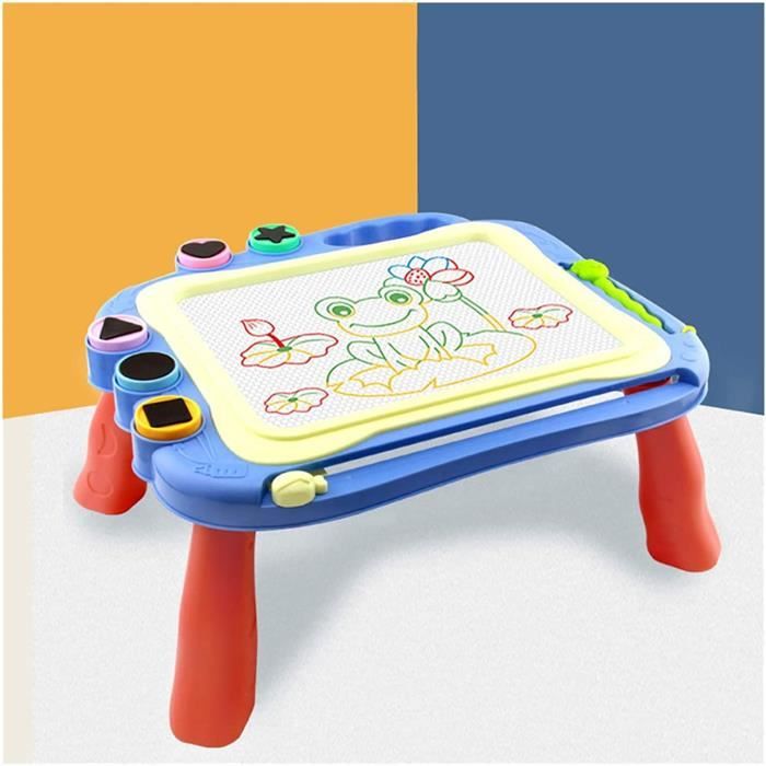 Ardoise Magique 1-3 Ans – Tableau Magnétique Avec Tampons – Cadeau éducatif Pour Fille Et Garçon – Dessin Et Jeu