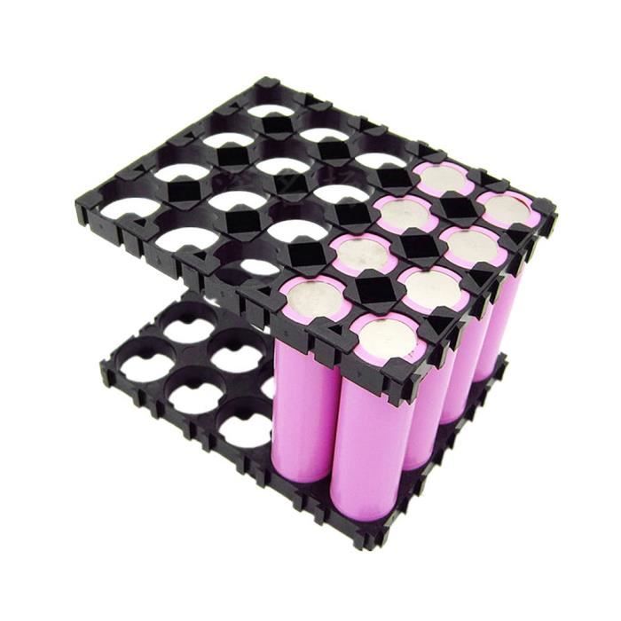 Support de batterie au lithium 100Pcs 18650 Support de batterie au lithium pour support de batterie DIY