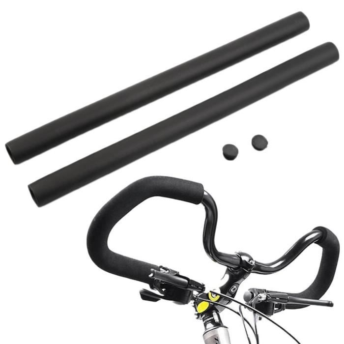 Paire De Poignées Guidon En Mousse Souple Pour BMX, VTT, Scooters | Couleurs Assorties, Confortables