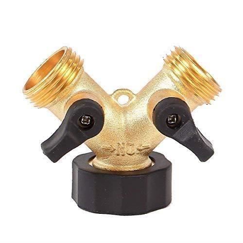 Répartiteur En Y 2 Voies ZMDMAH - Pour Machine à Laver Et Lave-vaisselle - Avec 6 Colliers De Serrage - Raccord D'eau Ou D'évacuation