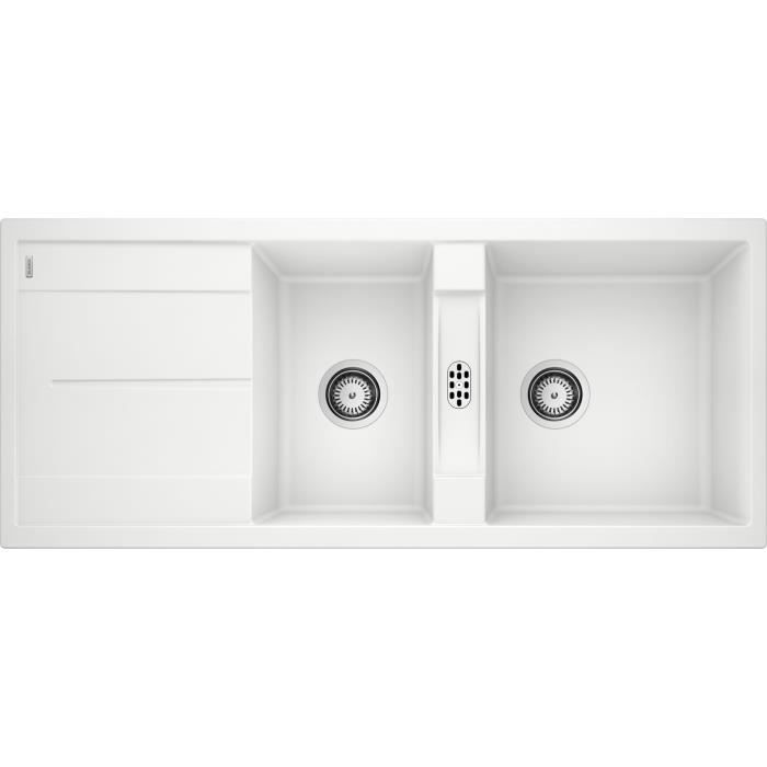 BLANCO - EVIER A ENCASTRER BLANCOMETRA8S-513260