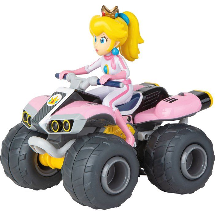 Quad Peach voiture télécommandée 24 GHz Echelle 1:20 CARRERA Mario Kart™ Dès 6 ans