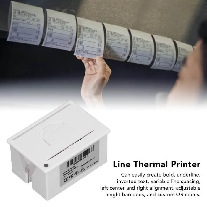 Custom Paper Rouleaux de papier d'impression thermique