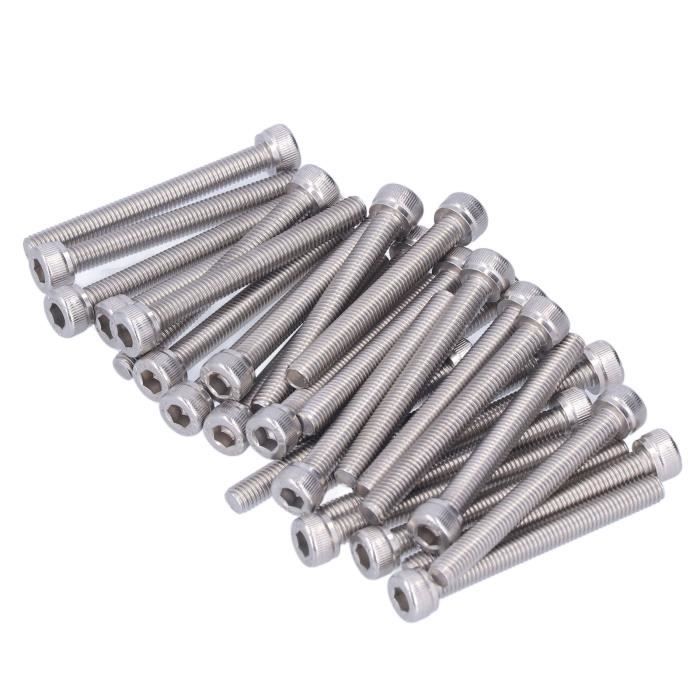 (M5*40)Vis à Tête Creuse En Acier Inoxydable DIN 912 M5 Vis à Tête ...