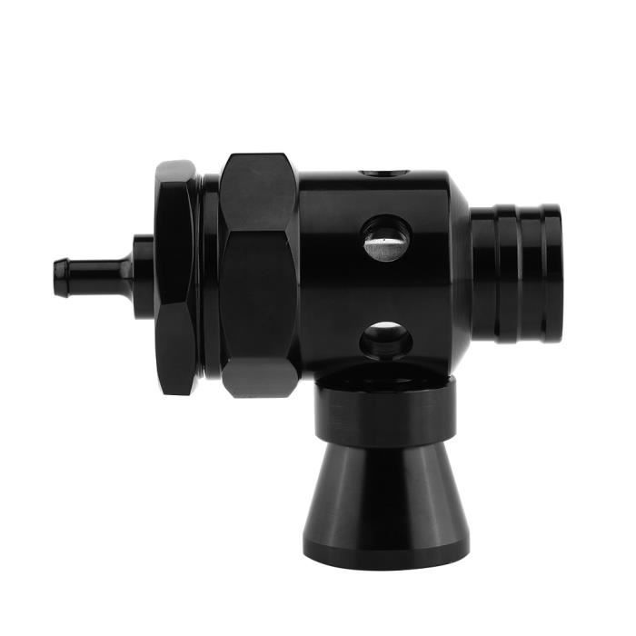 LAN Fausse Décharge Kit De Simulateur De Son Réglable Noir Universel 25Mm Voiture Turbo Bov Dump