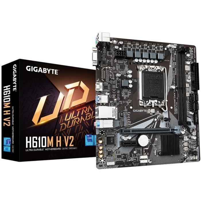 Carte mère – GIGABYTE – H610M H V2