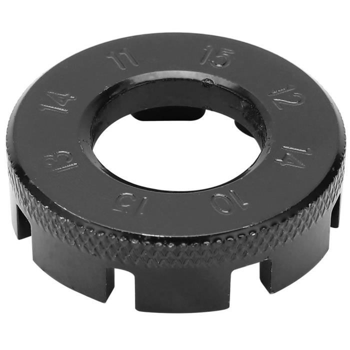 Kit De 5 Outils Pour Rayons De Vélo - Clé à Rayons 8 En 1, Double Tête Et Démonte-Pneu - Pour Réparation Et Équilibrage Roues VTT, Ville, VAE - 4