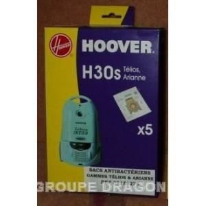 Sacs Aspirateur Hoover H30S – Antibactérien, Pack de 5 - vue 2