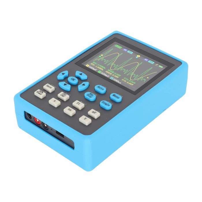 Oscilloscope Portable BSIDE 2 Canaux 50MHz - Écran Tactile 3,98" - Générateur De Signaux Intégré - Parfait Pour DIY Auto Et Électronique