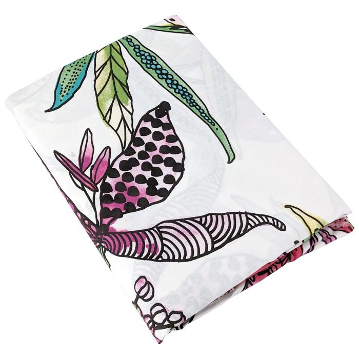 Drap plat 240x310 cm coton PÉNÉLOPE Rose