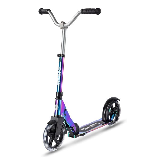 Trottinette enfant grandes roues - Micro step - Micro Cruiser LED - Neochrome - 2 roues - 100 kg max